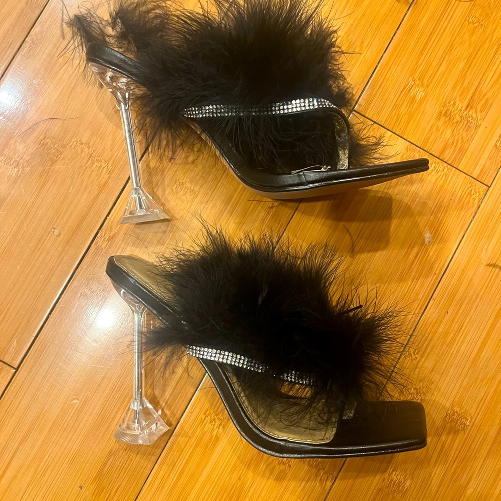EGO Rich AF Fur Sandal
